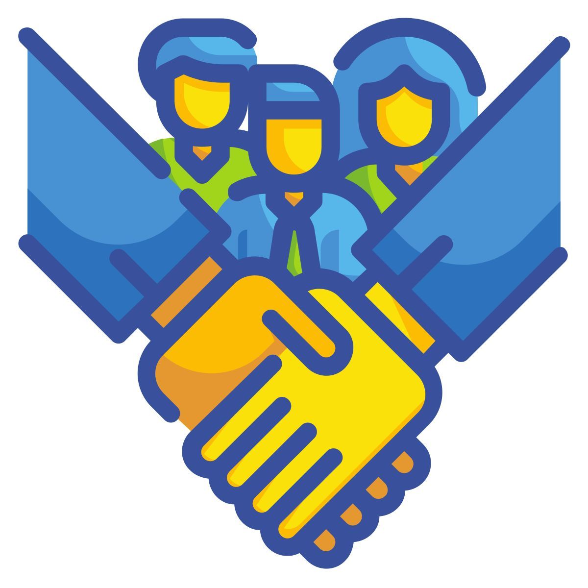 hand shake icon