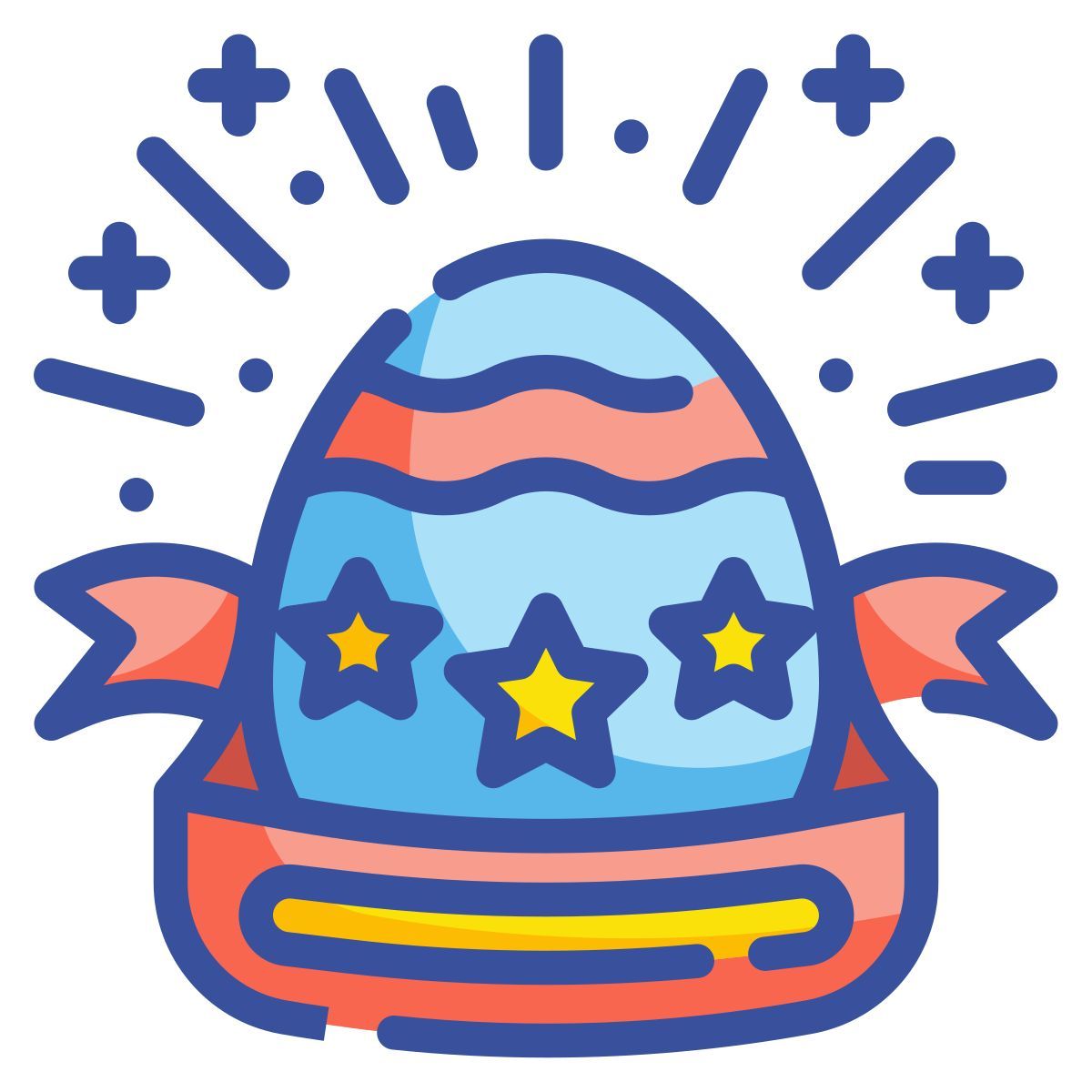 happy easter icon