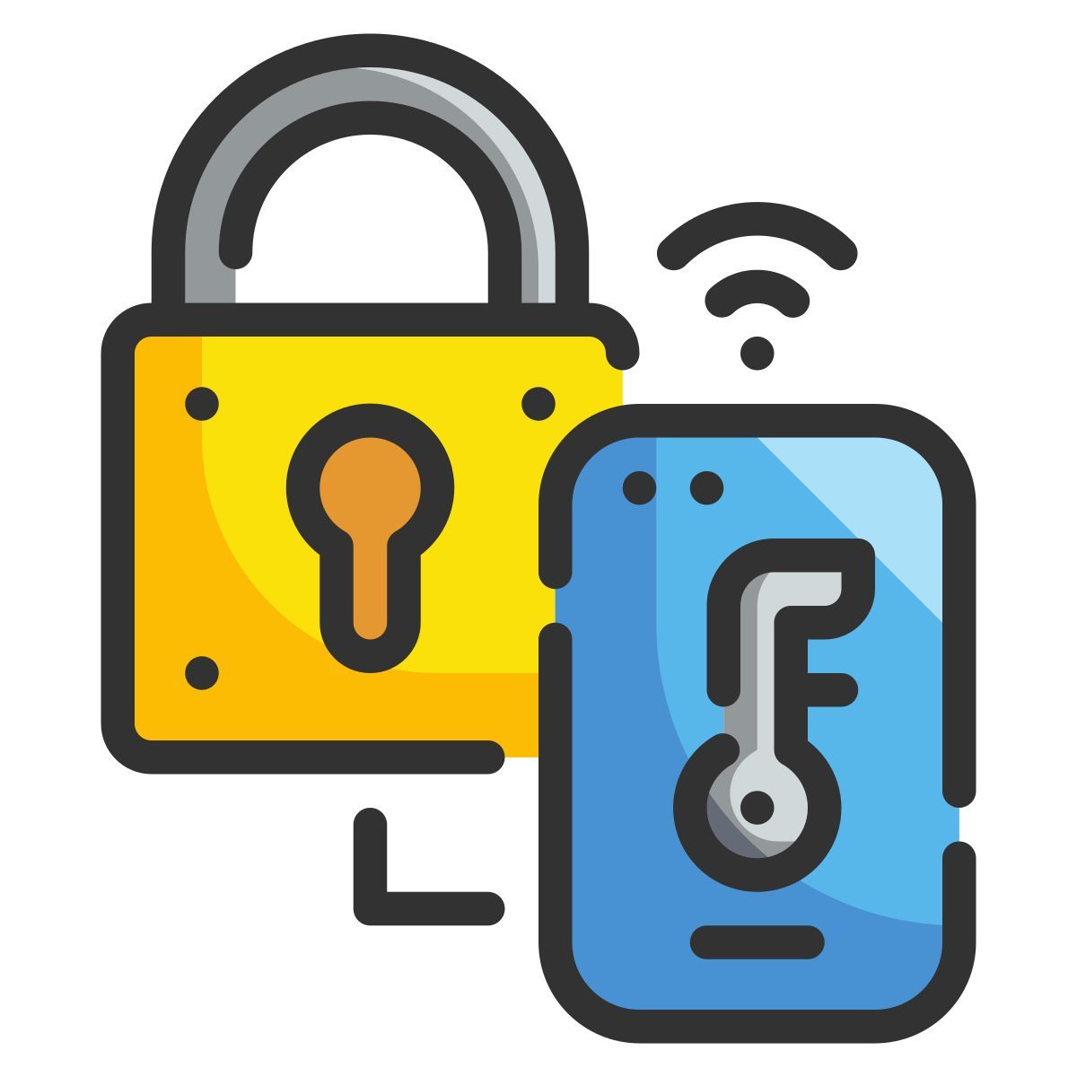 cerradura de llave icon