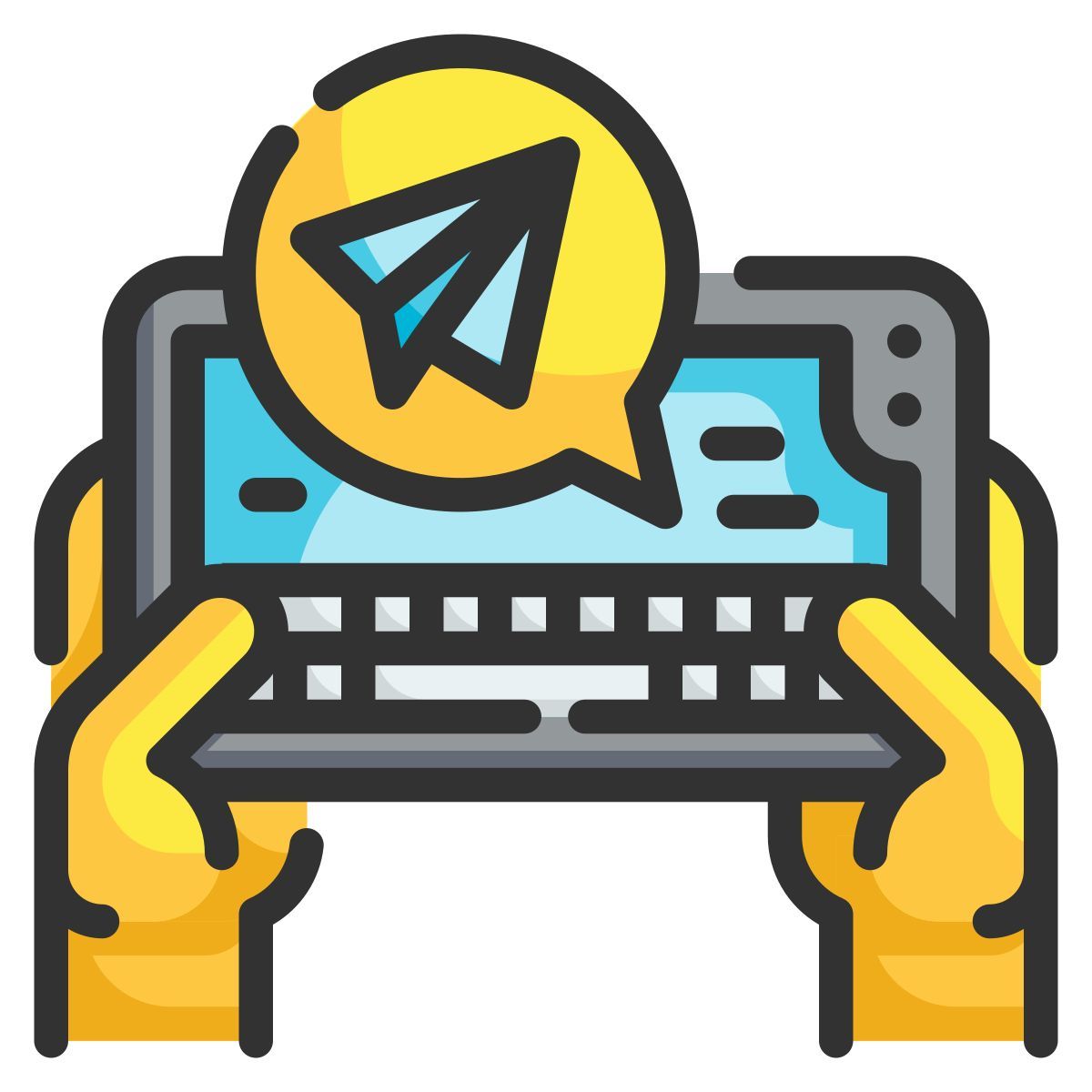 send message icon