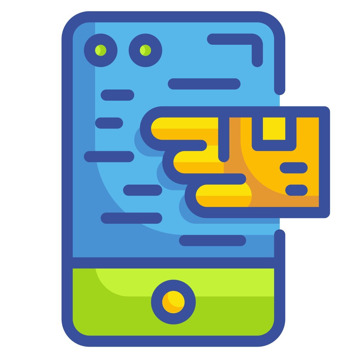 aplicación móvil icon