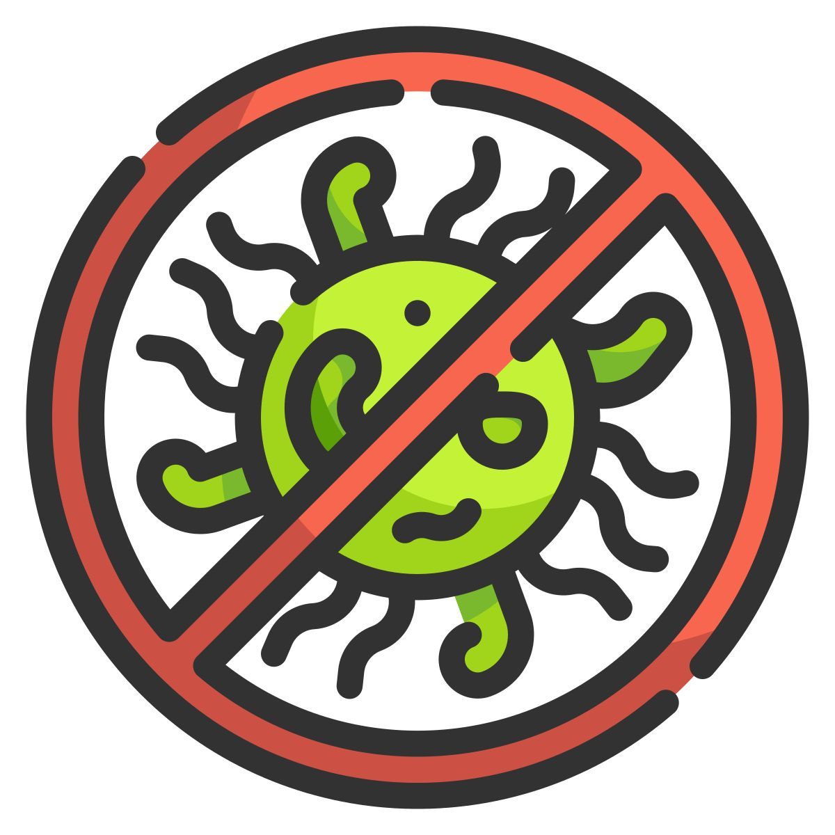 pas de virus icon