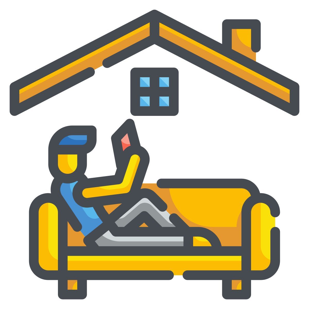 relaxing icon