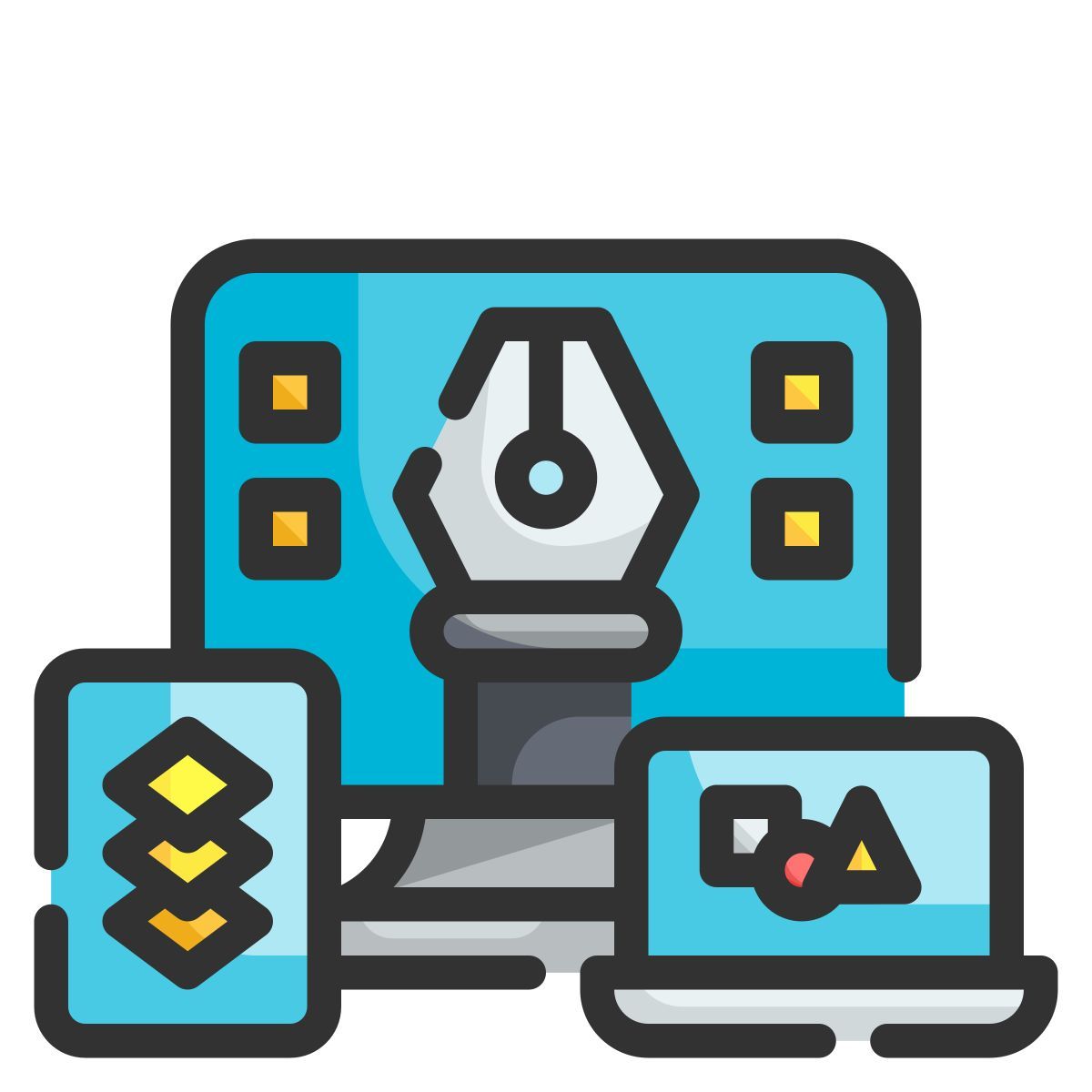 responsive icon