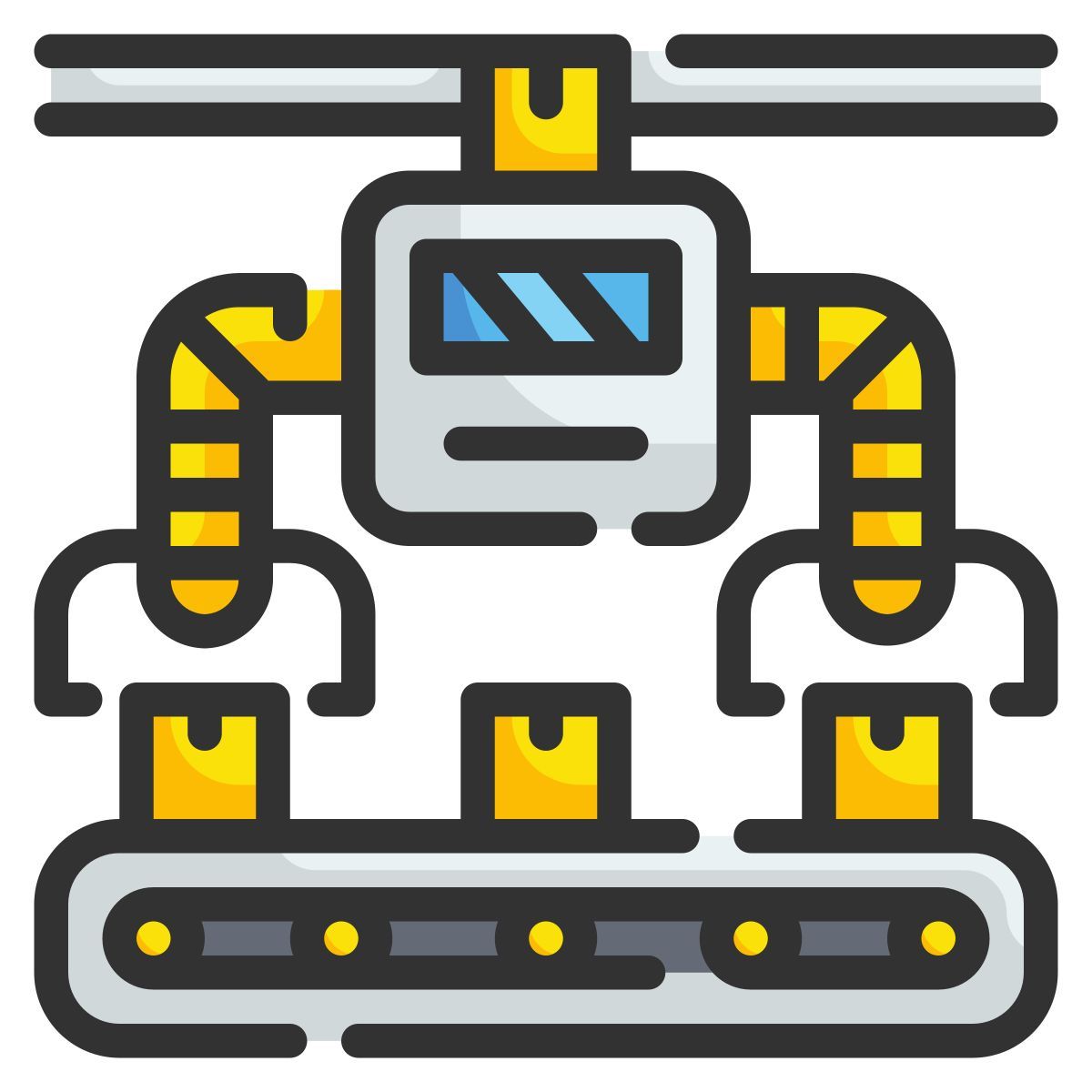 robot arm icon