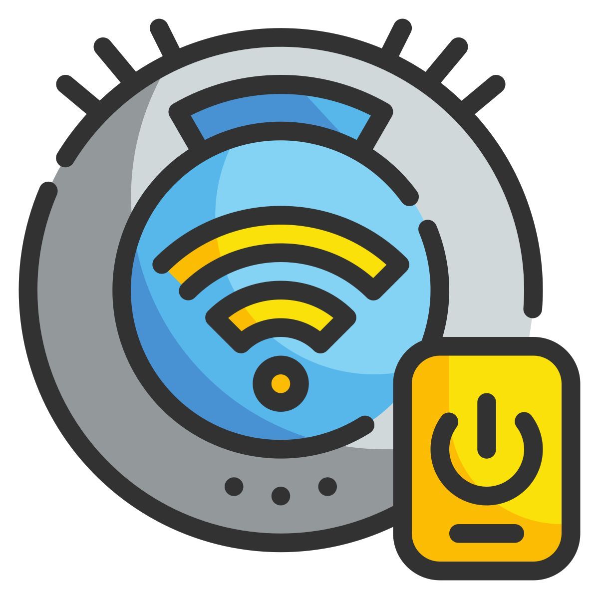robot aspirador icon