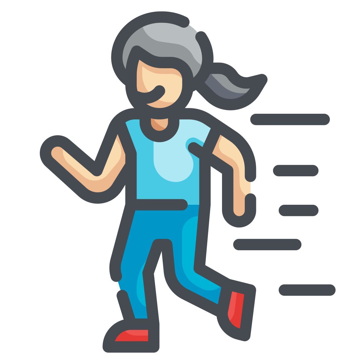 running icon