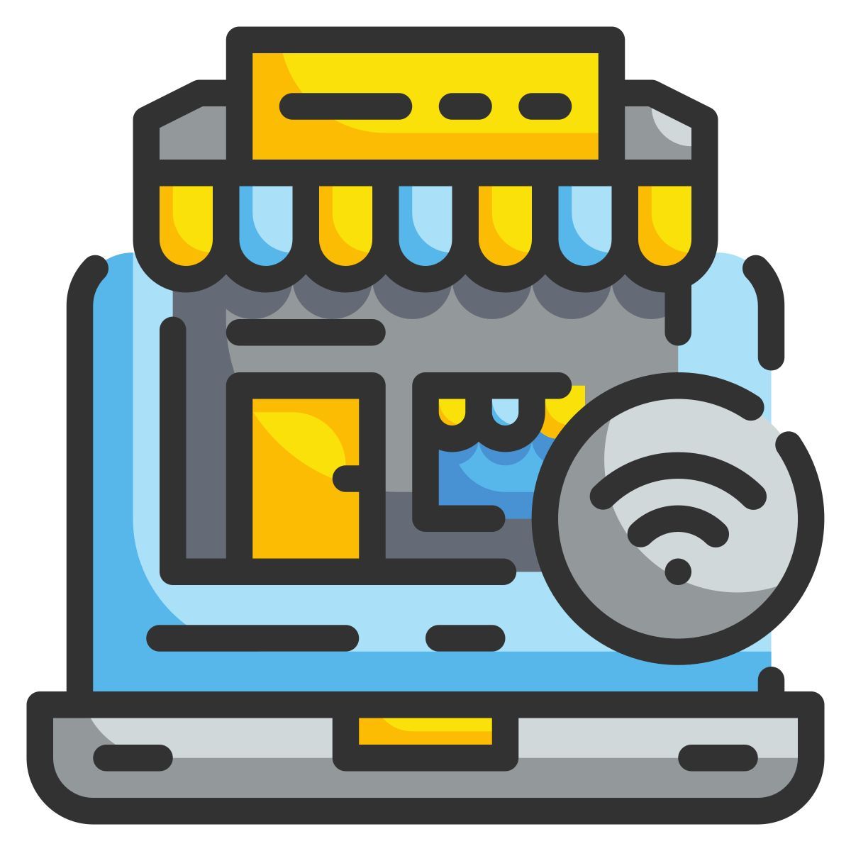 shopping online icon