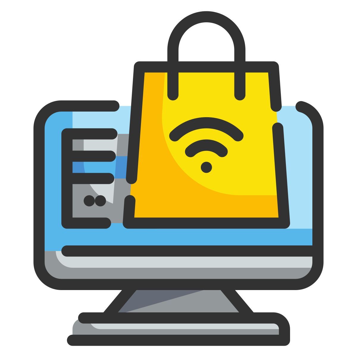 shopping online icon