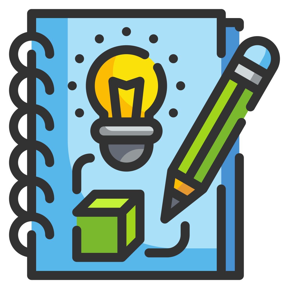 caderno de esboços icon