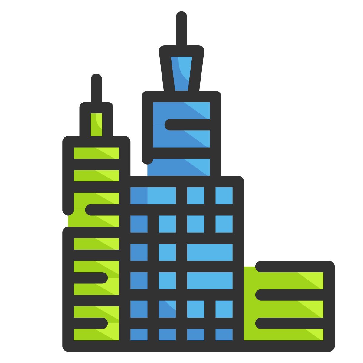 skyscraper icon