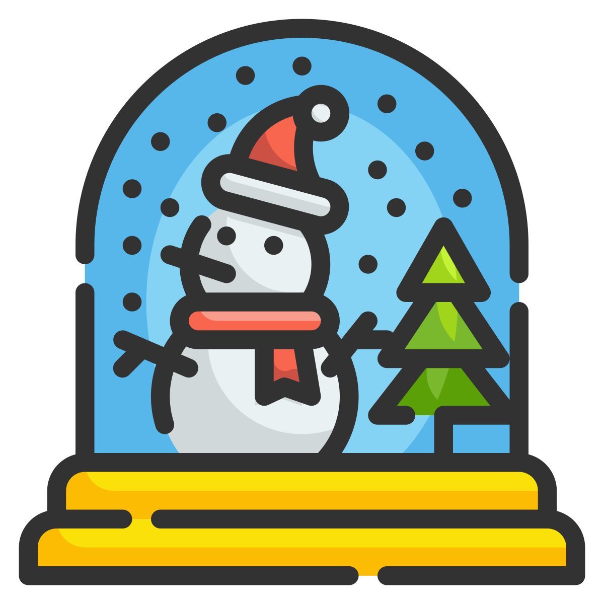 snow globe icon