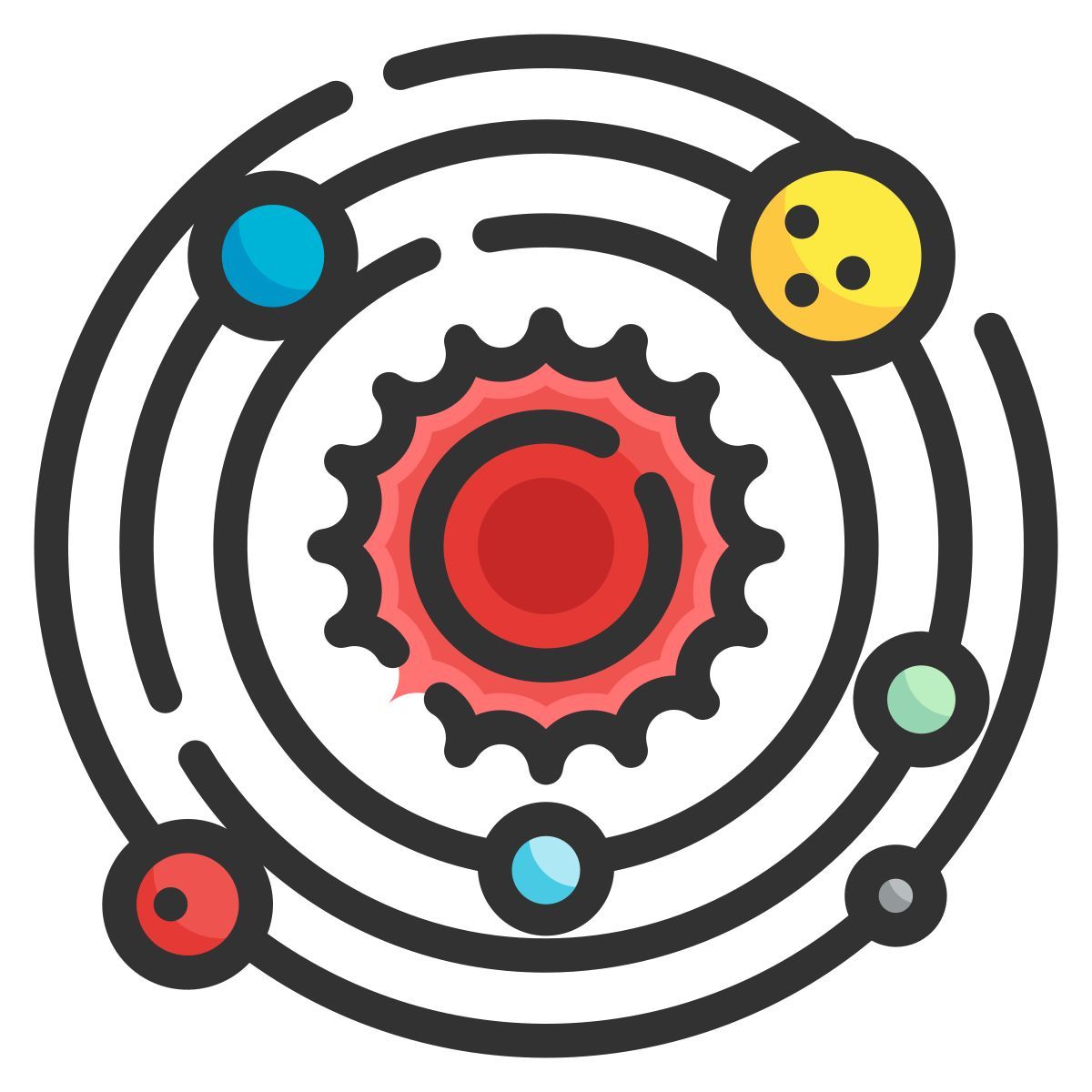 Sistema solar icon