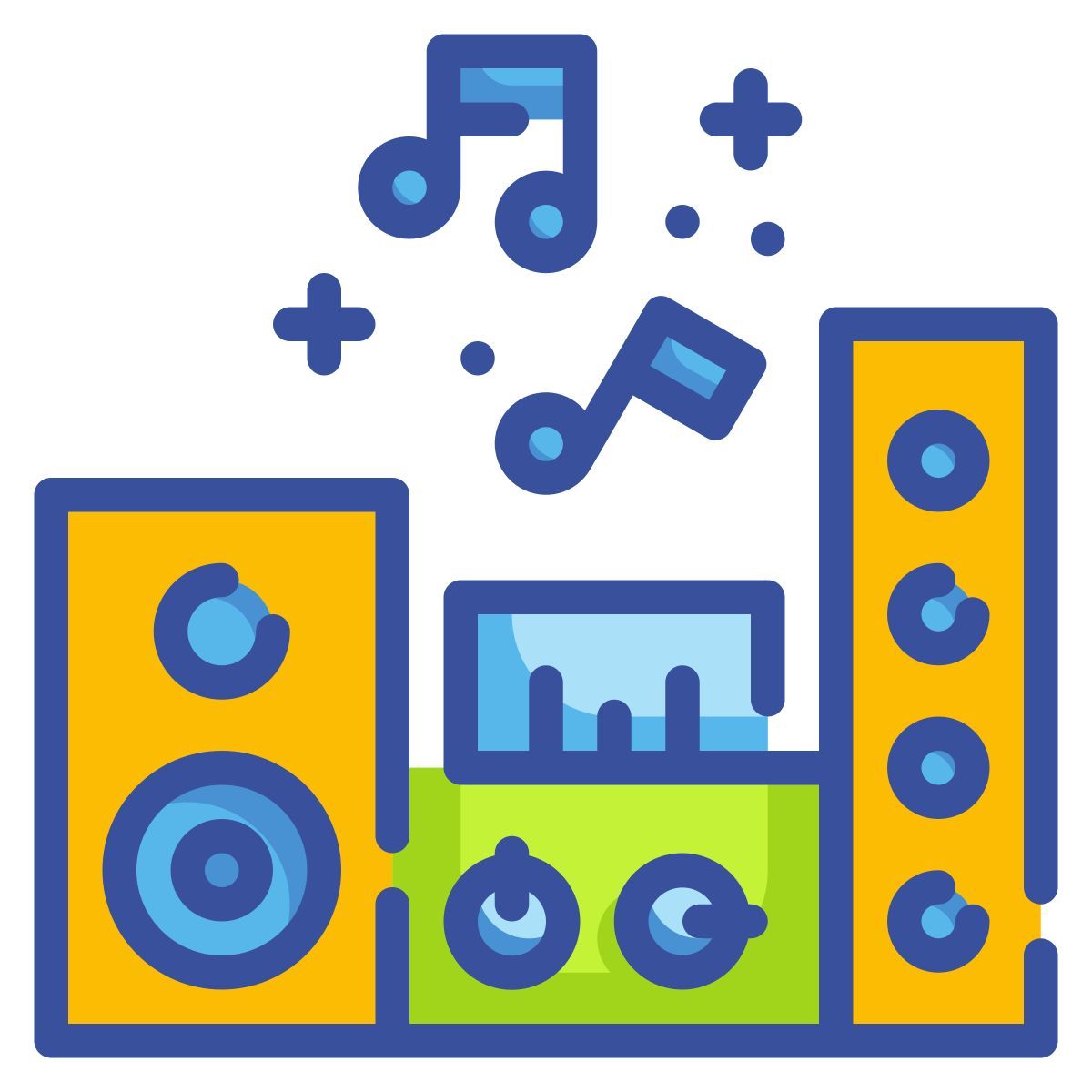 sistema audio icon