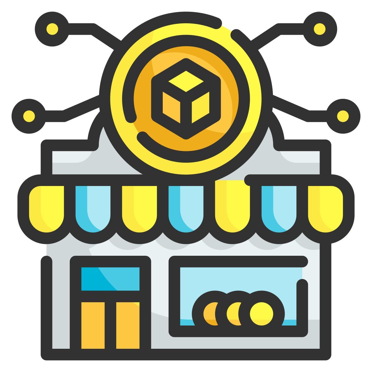 cryptocurrency store icon