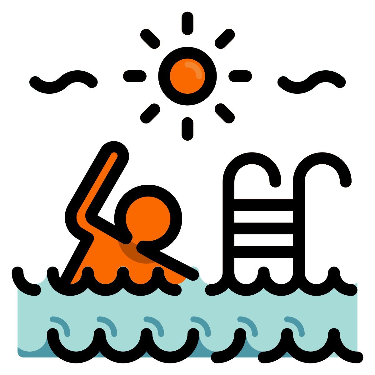 swimming pool icon