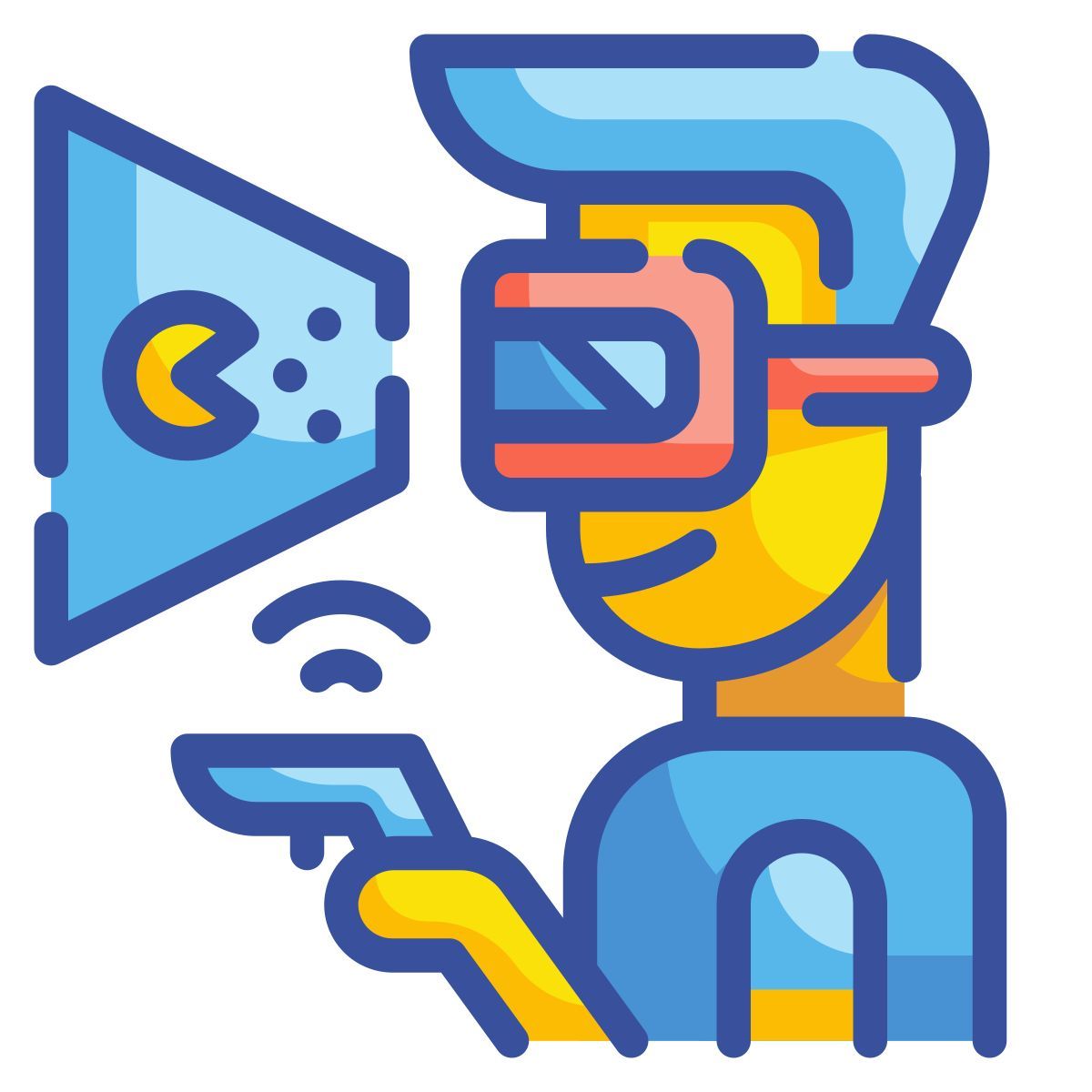 virtual reality icon
