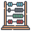 external abacus-kindergarten-wanicon-lineal-color-wanicon icon