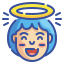 external angel-emoji-wanicon-lineal-color-wanicon icon