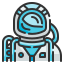 external astronaut-space-wanicon-lineal-color-wanicon-1 icon