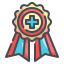 external badge-world-humanitarian-day-wanicon-lineal-color-wanicon icon