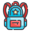 external bag-kindergarten-wanicon-lineal-color-wanicon icon