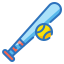 external baseball-bat-sport-wanicon-lineal-color-wanicon icon