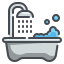 external bathtub-hotel-wanicon-lineal-color-wanicon icon
