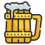 external beer-mug-st-patrick-day-wanicon-lineal-color-wanicon icon