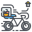 external bike-food-delivery-wanicon-lineal-color-wanicon icon