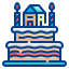 external birthday-cake-family-wanicon-lineal-color-wanicon icon
