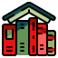 external books-education-wanicon-lineal-color-wanicon icon