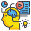 external brain-online-course-wanicon-lineal-color-wanicon icon