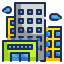 external building-real-estate-wanicon-lineal-color-wanicon-1 icon