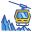 external cable-car-winter-wanicon-lineal-color-wanicon icon