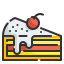 external cake-thanksgiving-wanicon-lineal-color-wanicon icon