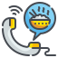 external call-food-delivery-wanicon-lineal-color-wanicon icon