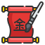external calligraphy-china-wanicon-lineal-color-wanicon icon