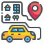 external car-location-wanicon-lineal-color-wanicon icon