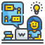 external chat-work-at-home-wanicon-lineal-color-wanicon icon