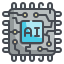 external chip-artificial-intelligence-wanicon-lineal-color-wanicon icon