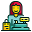 external clerk-shopping-and-store-wanicon-lineal-color-wanicon icon
