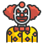 external clown-halloween-costume-avatar-wanicon-lineal-color-wanicon icon