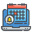 external computer-calendar-and-dates-wanicon-lineal-color-wanicon icon