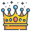 external crown-award-and-success-wanicon-lineal-color-wanicon icon