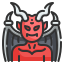 external demon-fairytale-wanicon-lineal-color-wanicon icon