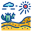 external desert-nature-wanicon-lineal-color-wanicon icon