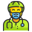 external doctor-virus-transmission-wanicon-lineal-color-wanicon icon