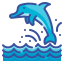 external dolphin-world-oceans-day-wanicon-lineal-color-wanicon icon