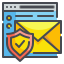 external e-mail-online-security-wanicon-lineal-color-wanicon icon